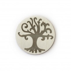 Tree of Life Plate - Stainless Steel